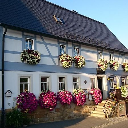 Gasthof Zur Hoffnung 힌테르헤름스도르프 외부 사진