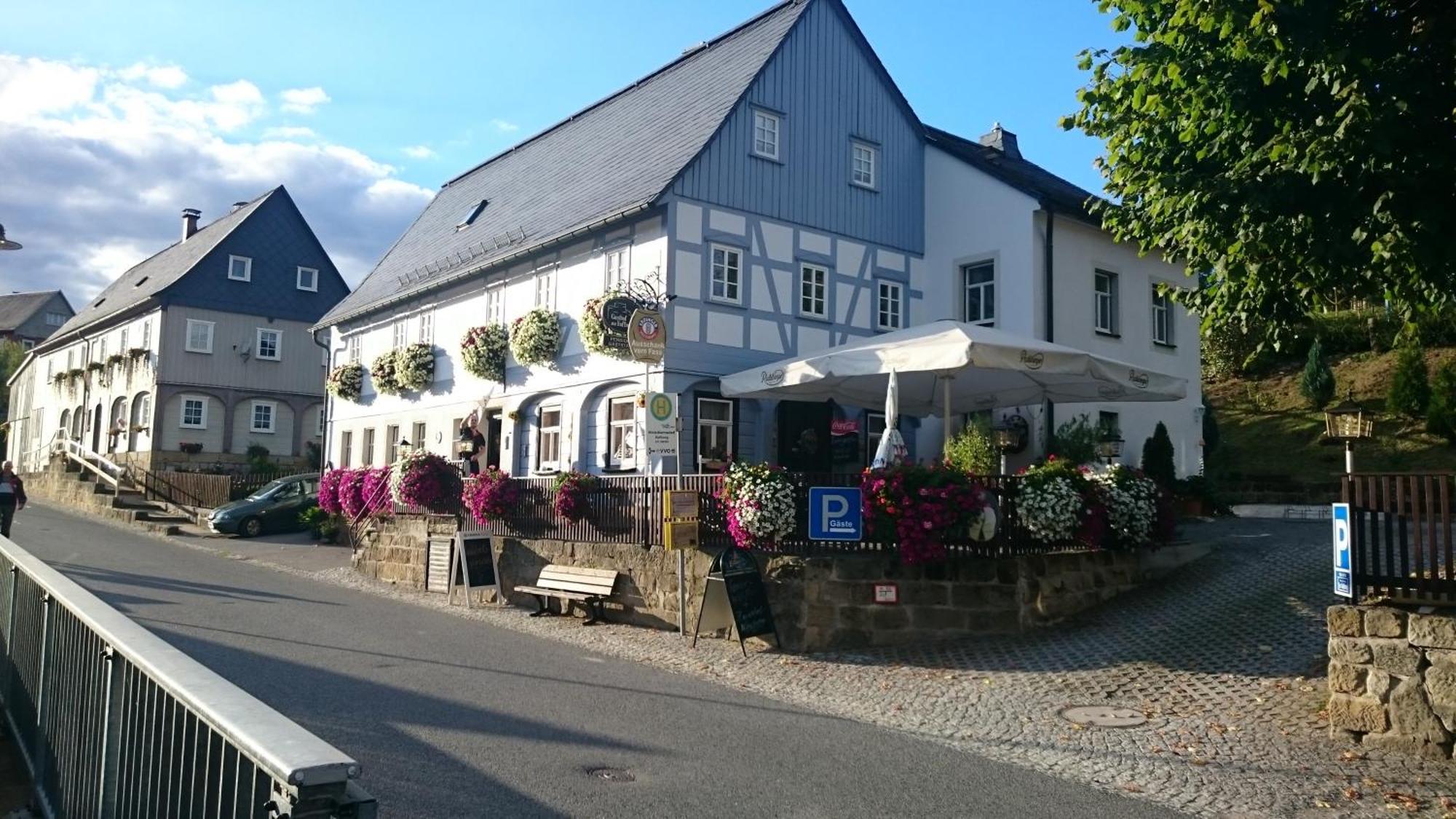 Gasthof Zur Hoffnung 힌테르헤름스도르프 외부 사진