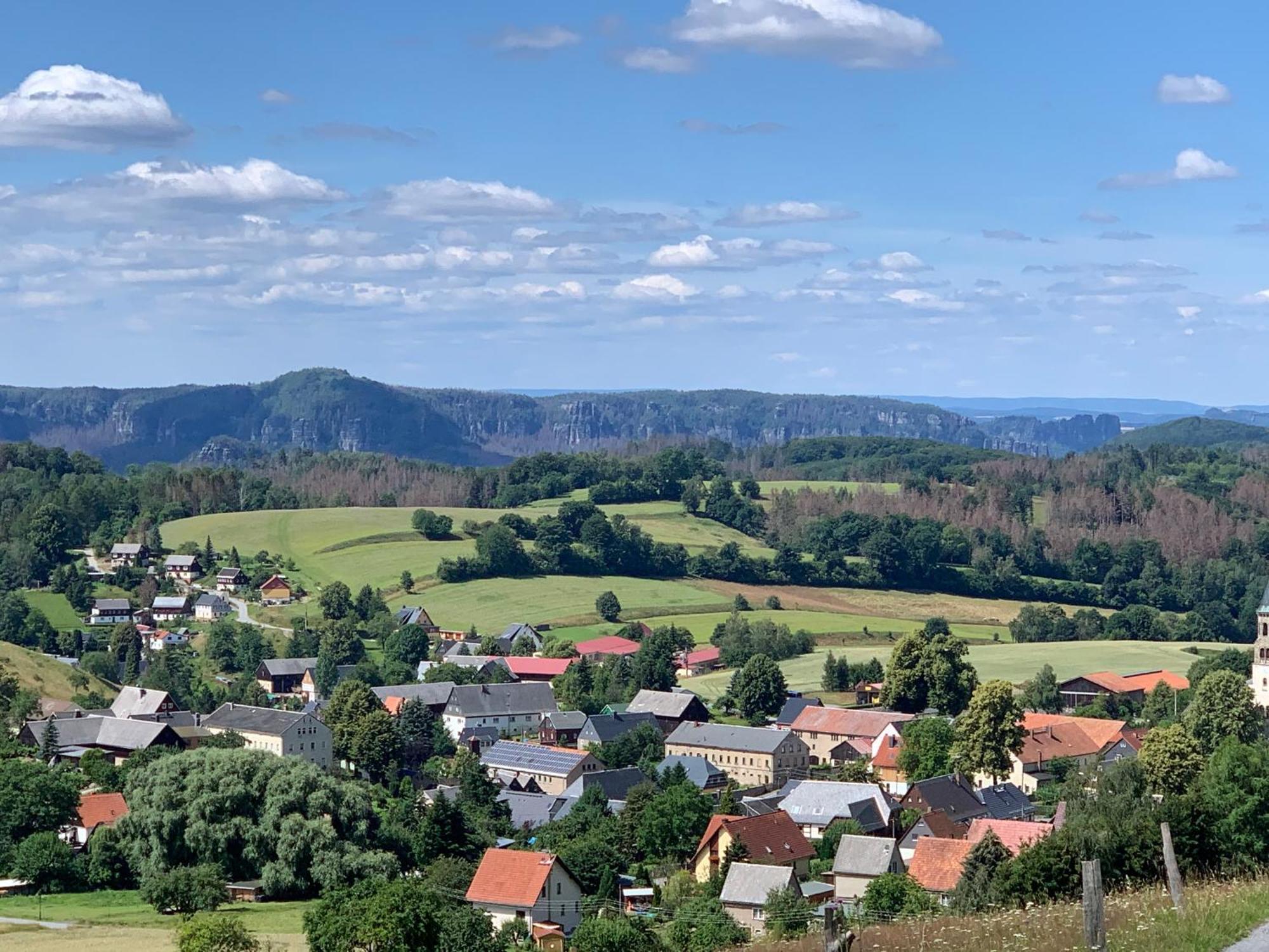 Gasthof Zur Hoffnung 힌테르헤름스도르프 외부 사진