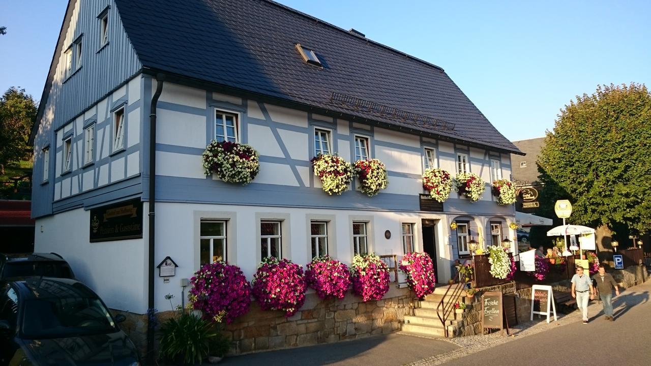 Gasthof Zur Hoffnung 힌테르헤름스도르프 외부 사진