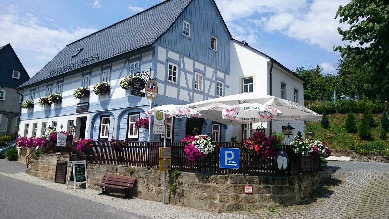 Gasthof Zur Hoffnung 힌테르헤름스도르프 외부 사진