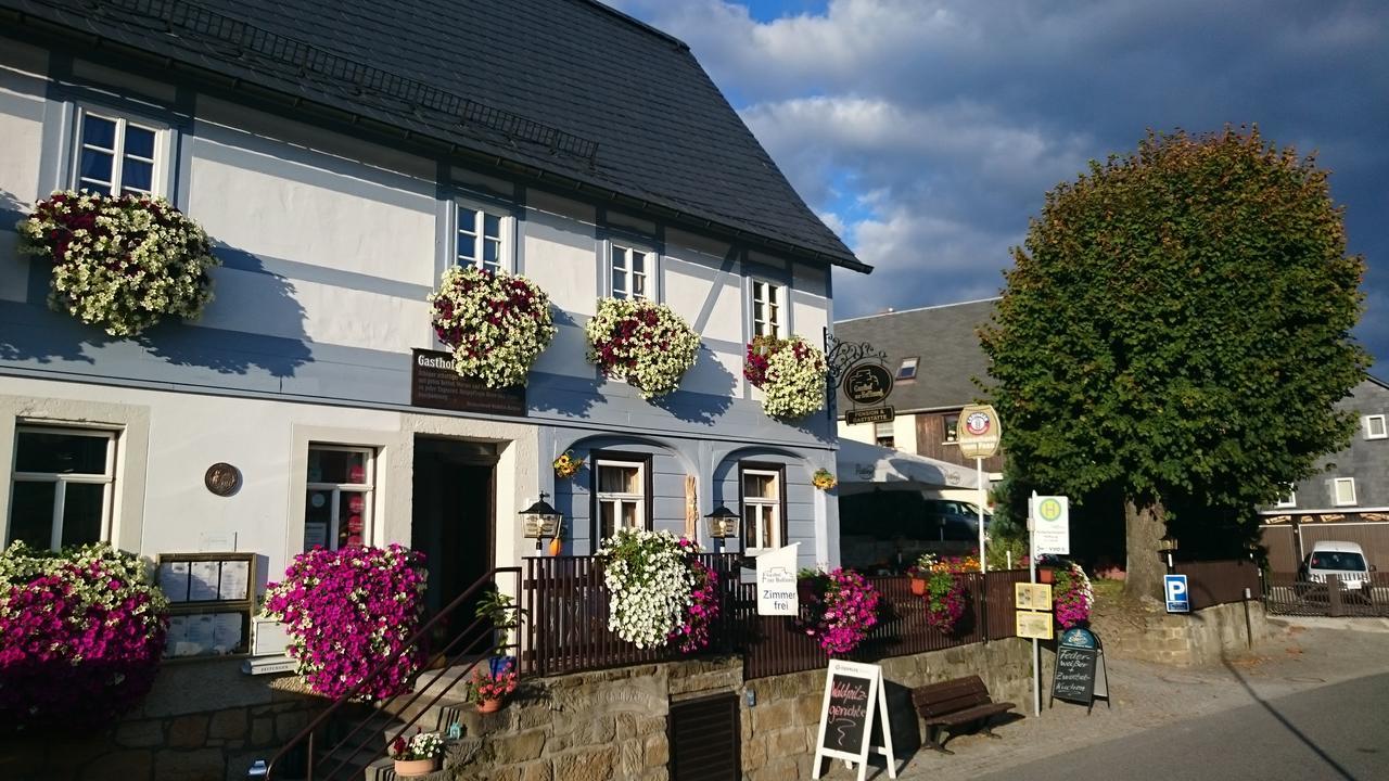 Gasthof Zur Hoffnung 힌테르헤름스도르프 외부 사진