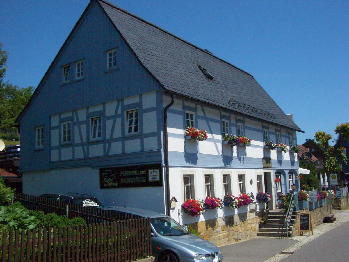 Gasthof Zur Hoffnung 힌테르헤름스도르프 외부 사진