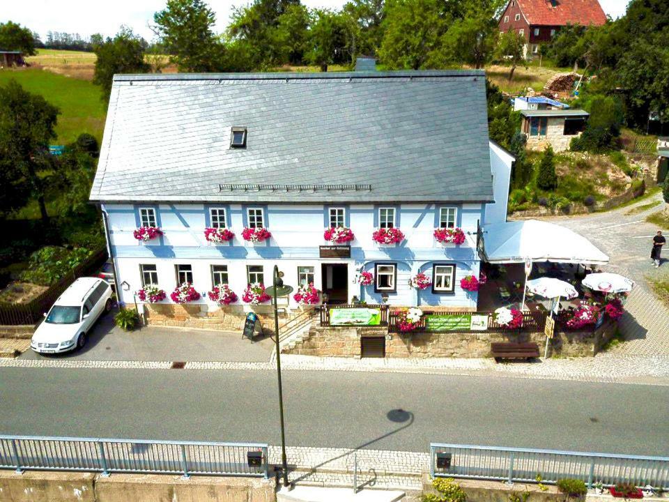 Gasthof Zur Hoffnung 힌테르헤름스도르프 외부 사진